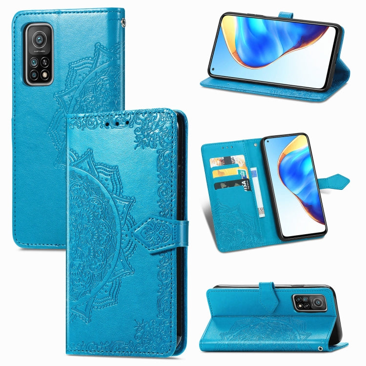 Mandala Flower Embossed Horizontal Flip Leather Case with Bracket / Card Slot / Wallet / Lanyard, For Galaxy A21 (JP Version), For Galaxy Z Fold2, For Xiaomi Mi 10T / Redmi K30S, For OnePlus 8T