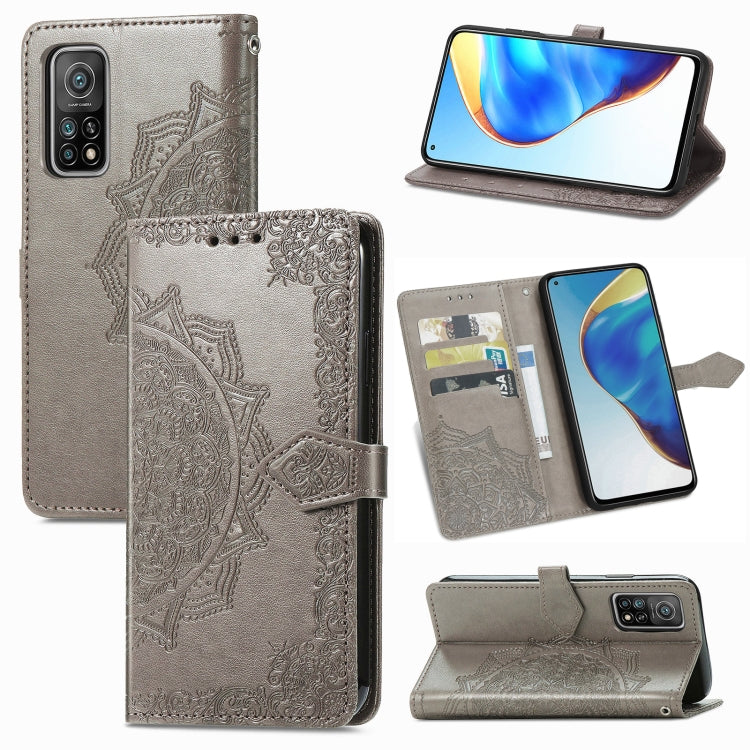 Mandala Flower Embossed Horizontal Flip Leather Case with Bracket / Card Slot / Wallet / Lanyard, For Galaxy A21 (JP Version), For Galaxy Z Fold2, For Xiaomi Mi 10T / Redmi K30S, For OnePlus 8T