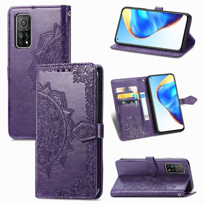Mandala Flower Embossed Horizontal Flip Leather Case with Bracket / Card Slot / Wallet / Lanyard, For Galaxy A21 (JP Version), For Galaxy Z Fold2, For Xiaomi Mi 10T / Redmi K30S, For OnePlus 8T