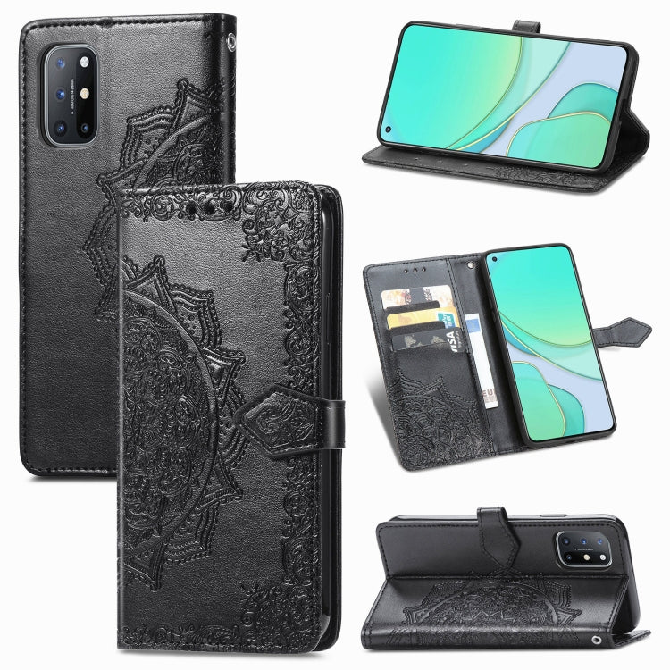 Mandala Flower Embossed Horizontal Flip Leather Case with Bracket / Card Slot / Wallet / Lanyard, For Galaxy A21 (JP Version), For Galaxy Z Fold2, For Xiaomi Mi 10T / Redmi K30S, For OnePlus 8T