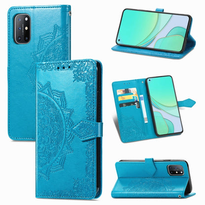 Mandala Flower Embossed Horizontal Flip Leather Case with Bracket / Card Slot / Wallet / Lanyard, For Galaxy A21 (JP Version), For Galaxy Z Fold2, For Xiaomi Mi 10T / Redmi K30S, For OnePlus 8T