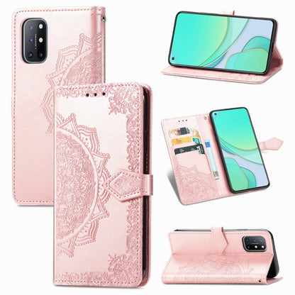 Mandala Flower Embossed Horizontal Flip Leather Case with Bracket / Card Slot / Wallet / Lanyard, For Galaxy A21 (JP Version), For Galaxy Z Fold2, For Xiaomi Mi 10T / Redmi K30S, For OnePlus 8T