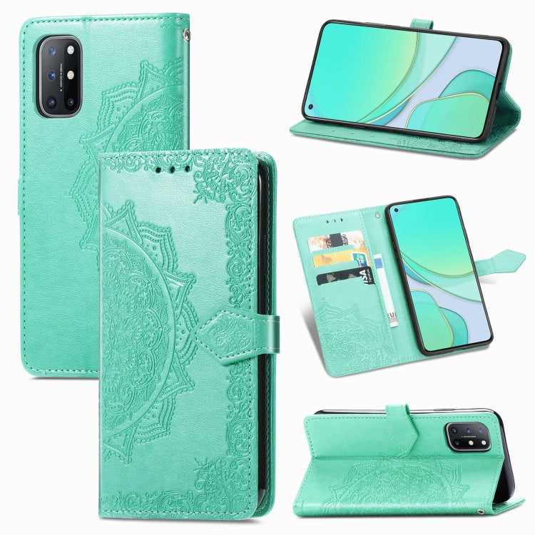 Mandala Flower Embossed Horizontal Flip Leather Case with Bracket / Card Slot / Wallet / Lanyard, For Galaxy A21 (JP Version), For Galaxy Z Fold2, For Xiaomi Mi 10T / Redmi K30S, For OnePlus 8T