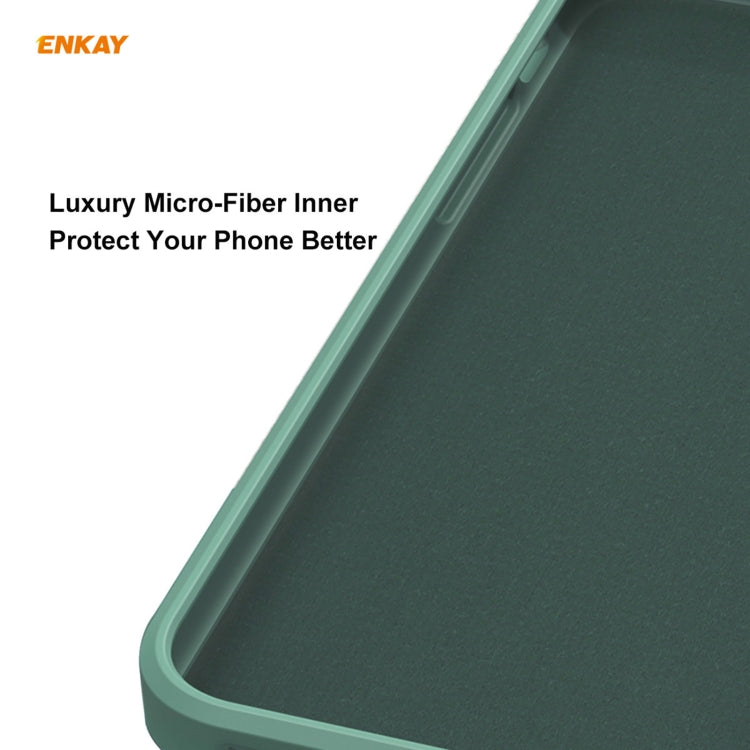 For Xiaomi Mi 10 Pro 5G Hat-Prince ENKAY ENK-PC076 Liquid Silicone Straight Edge Shockproof Protective Case, For Xiaomi Mi 10 Pro 5G