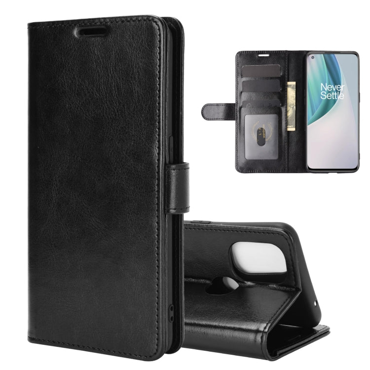 For OnePlus Nord N10 5G R64 Texture Single Horizontal Flip Protective Case with Holder & Card Slots & Wallet& Photo Frame, For OnePlus Nord N10 5G