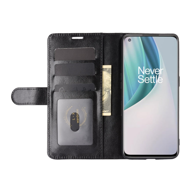 For OnePlus Nord N10 5G R64 Texture Single Horizontal Flip Protective Case with Holder & Card Slots & Wallet& Photo Frame, For OnePlus Nord N10 5G