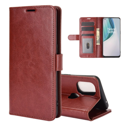 For OnePlus Nord N10 5G R64 Texture Single Horizontal Flip Protective Case with Holder & Card Slots & Wallet& Photo Frame, For OnePlus Nord N10 5G