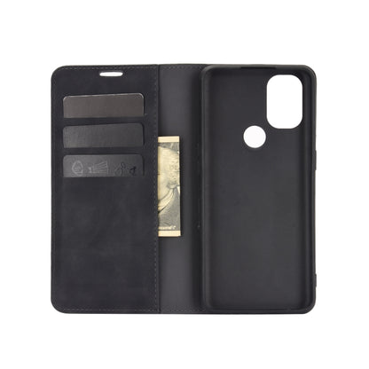 For OnePlus Nord N10 5G Retro-skin Business Magnetic Suction Leather Case with Holder & Card Slots & Wallet, For OnePlus Nord N10 5G