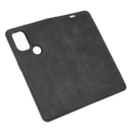 For OnePlus Nord N10 5G Retro-skin Business Magnetic Suction Leather Case with Holder & Card Slots & Wallet, For OnePlus Nord N10 5G