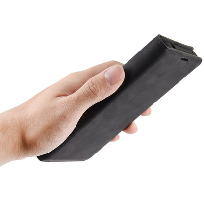 For OnePlus Nord N10 5G Retro-skin Business Magnetic Suction Leather Case with Holder & Card Slots & Wallet, For OnePlus Nord N10 5G