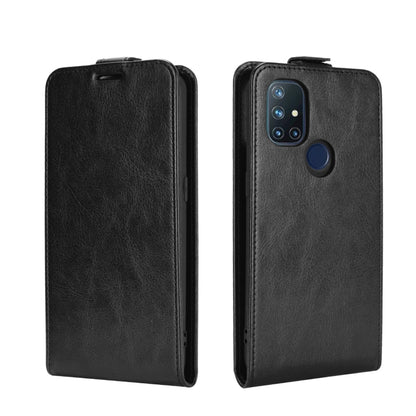 For OnePlus Nord N10 5G R64 Texture Single Vertical Flip Leather Protective Case with Card Slots & Photo Frame, For OnePlus Nord N10 5G