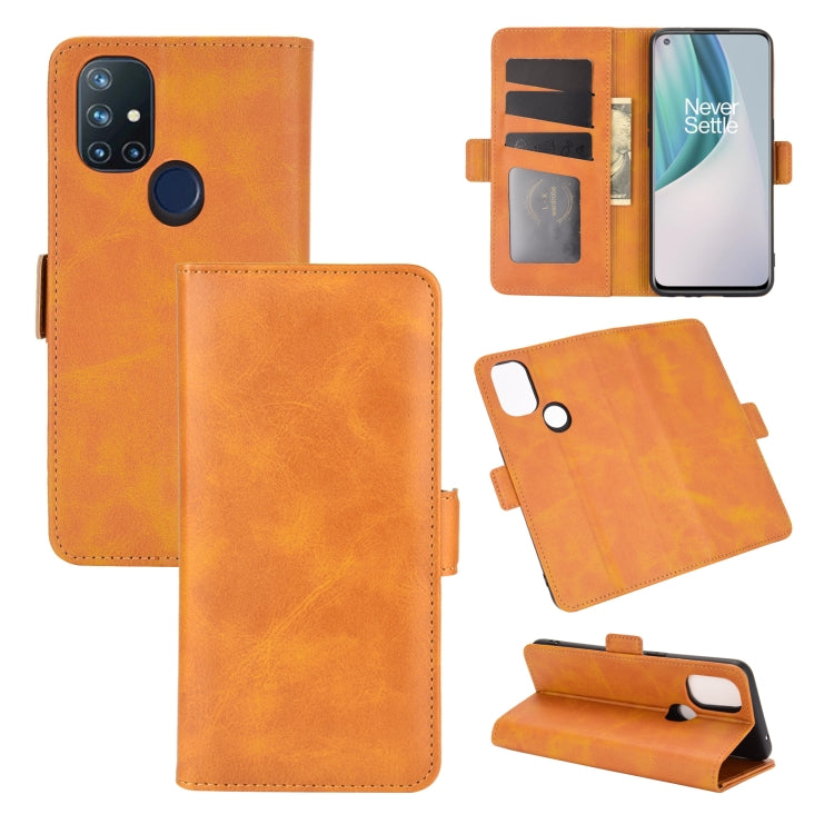 For OnePlus Nord N10 5G Dual-side Magnetic Buckle Horizontal Flip Leather Case with Holder & Card Slots & Wallet, For OnePlus Nord N10 5G