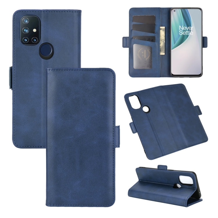 For OnePlus Nord N10 5G Dual-side Magnetic Buckle Horizontal Flip Leather Case with Holder & Card Slots & Wallet, For OnePlus Nord N10 5G