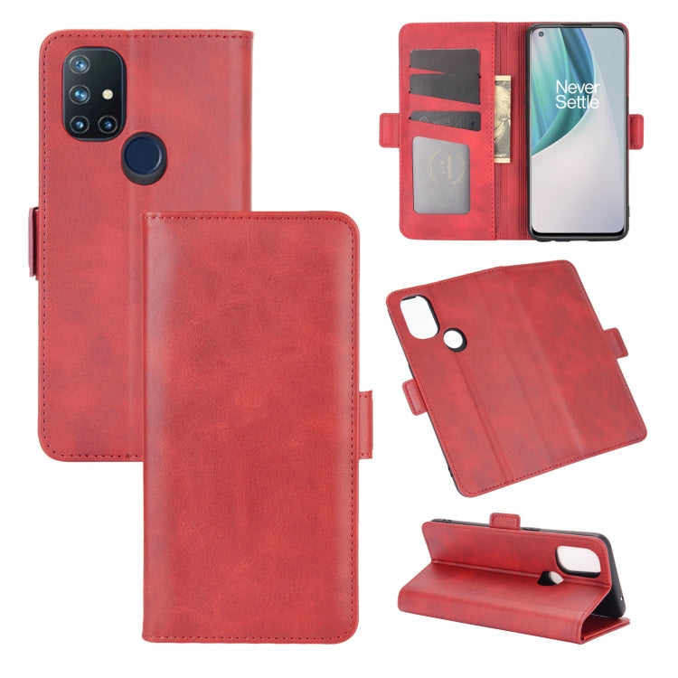 For OnePlus Nord N10 5G Dual-side Magnetic Buckle Horizontal Flip Leather Case with Holder & Card Slots & Wallet, For OnePlus Nord N10 5G