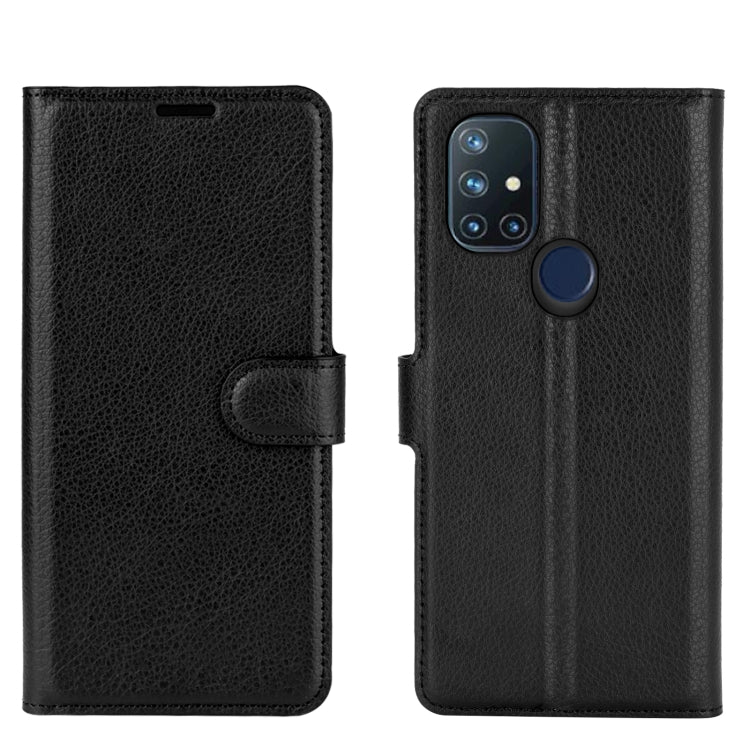 For OnePlus Nord N10 5G Litchi Texture Horizontal Flip Protective Case with Holder & Card Slots & Wallet, For OnePlus Nord N10 5G