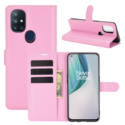 For OnePlus Nord N10 5G Litchi Texture Horizontal Flip Protective Case with Holder & Card Slots & Wallet, For OnePlus Nord N10 5G