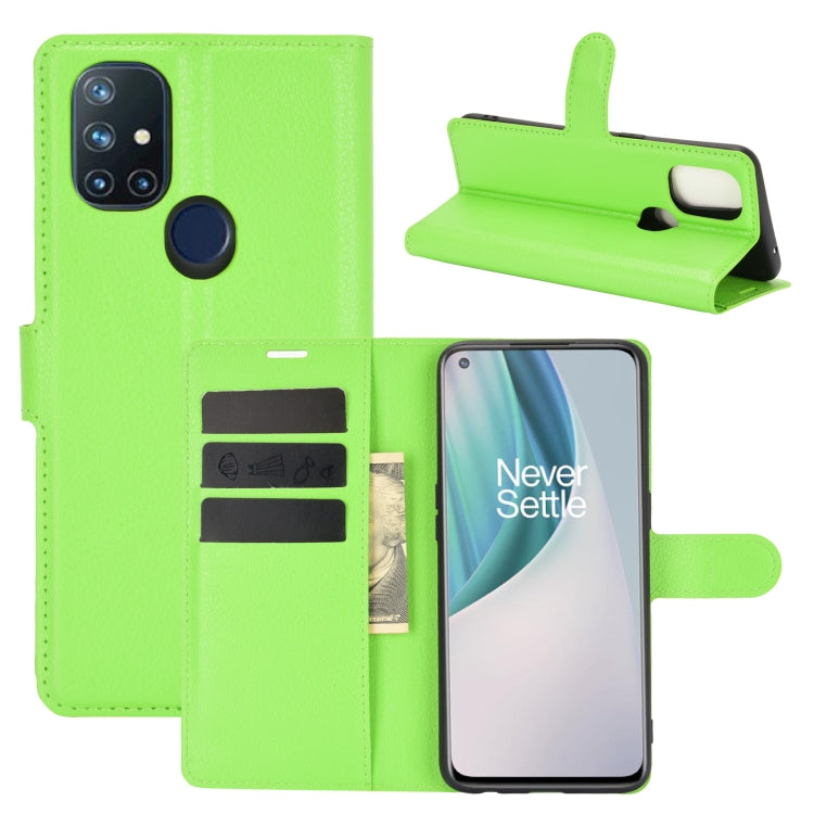 For OnePlus Nord N10 5G Litchi Texture Horizontal Flip Protective Case with Holder & Card Slots & Wallet, For OnePlus Nord N10 5G