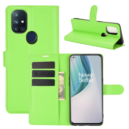 For OnePlus Nord N10 5G Litchi Texture Horizontal Flip Protective Case with Holder & Card Slots & Wallet, For OnePlus Nord N10 5G