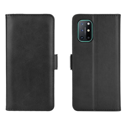 For OnePlus 8T Dual-side Magnetic Buckle Horizontal Flip Leather Case with Holder & Card Slots & Wallet, For OnePlus 8T