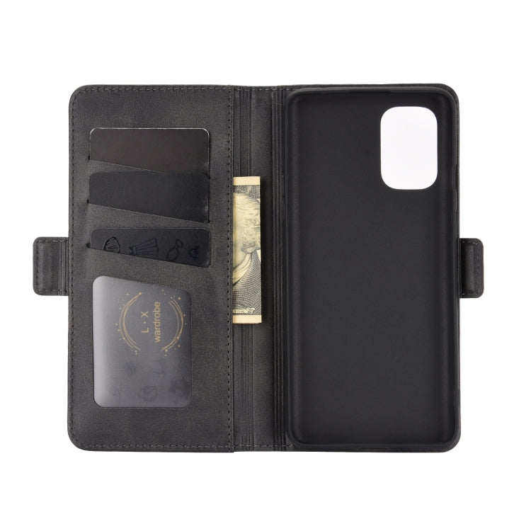 For OnePlus 8T Dual-side Magnetic Buckle Horizontal Flip Leather Case with Holder & Card Slots & Wallet, For OnePlus 8T
