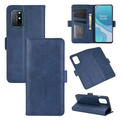 For OnePlus 8T Dual-side Magnetic Buckle Horizontal Flip Leather Case with Holder & Card Slots & Wallet, For OnePlus 8T