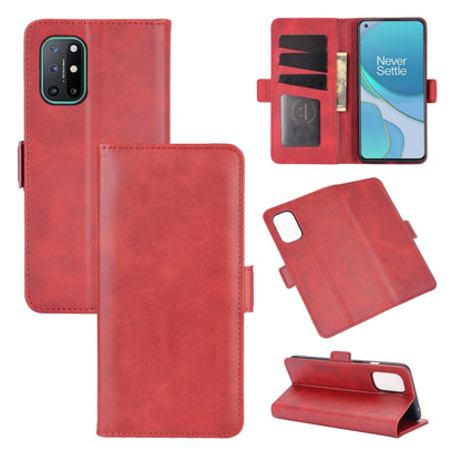 For OnePlus 8T Dual-side Magnetic Buckle Horizontal Flip Leather Case with Holder & Card Slots & Wallet, For OnePlus 8T