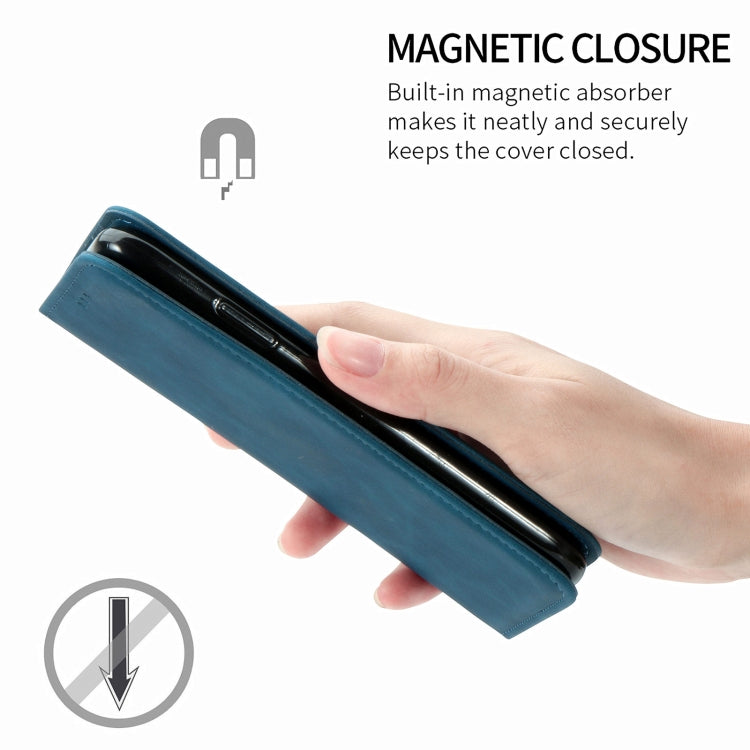 Retro Skin Feel Business Magnetic Horizontal Flip Leather Case With Holder & Card Slots & Wallet & Photo Frame, For Samsung Galaxy S20 FE, For OnePlus Nord, For OnePlus 8, For OnePlus 8 Pro