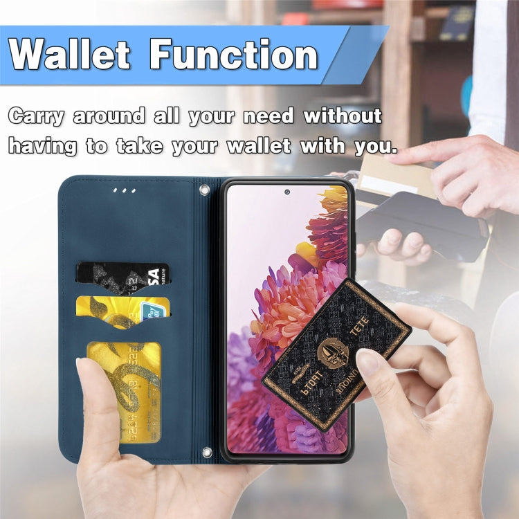 Retro Skin Feel Business Magnetic Horizontal Flip Leather Case With Holder & Card Slots & Wallet & Photo Frame, For Samsung Galaxy S20 FE, For OnePlus Nord, For OnePlus 8, For OnePlus 8 Pro