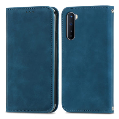 Retro Skin Feel Business Magnetic Horizontal Flip Leather Case With Holder & Card Slots & Wallet & Photo Frame, For Samsung Galaxy S20 FE, For OnePlus Nord, For OnePlus 8, For OnePlus 8 Pro