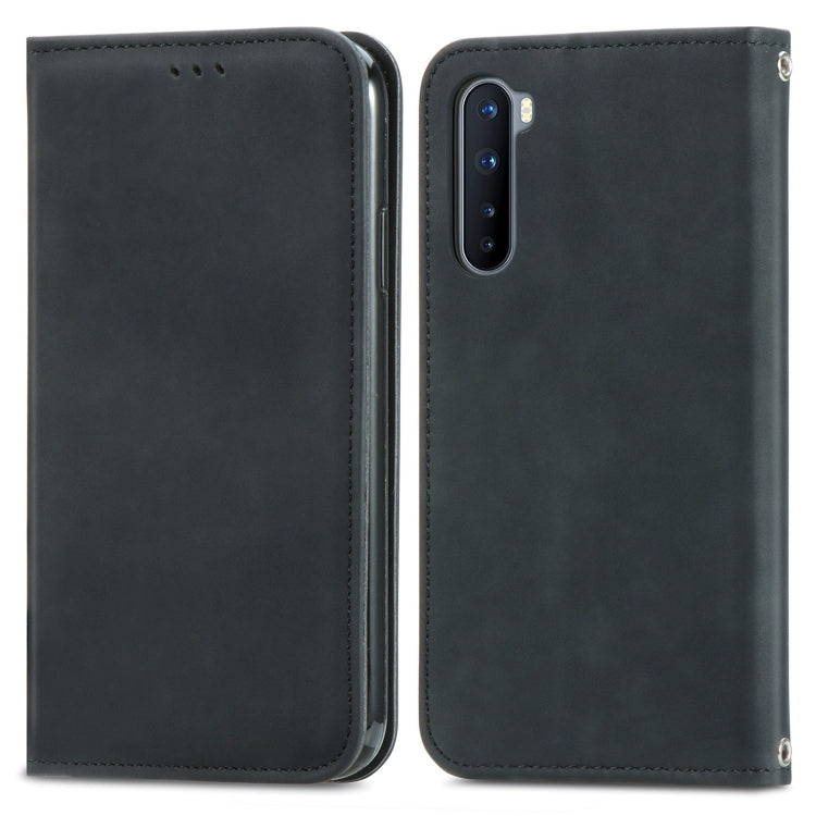 Retro Skin Feel Business Magnetic Horizontal Flip Leather Case With Holder & Card Slots & Wallet & Photo Frame, For Samsung Galaxy S20 FE, For OnePlus Nord, For OnePlus 8, For OnePlus 8 Pro