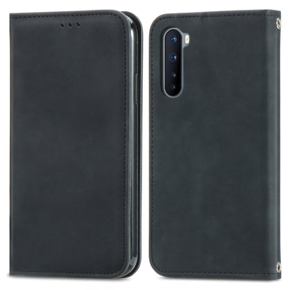 Retro Skin Feel Business Magnetic Horizontal Flip Leather Case With Holder & Card Slots & Wallet & Photo Frame, For Samsung Galaxy S20 FE, For OnePlus Nord, For OnePlus 8, For OnePlus 8 Pro