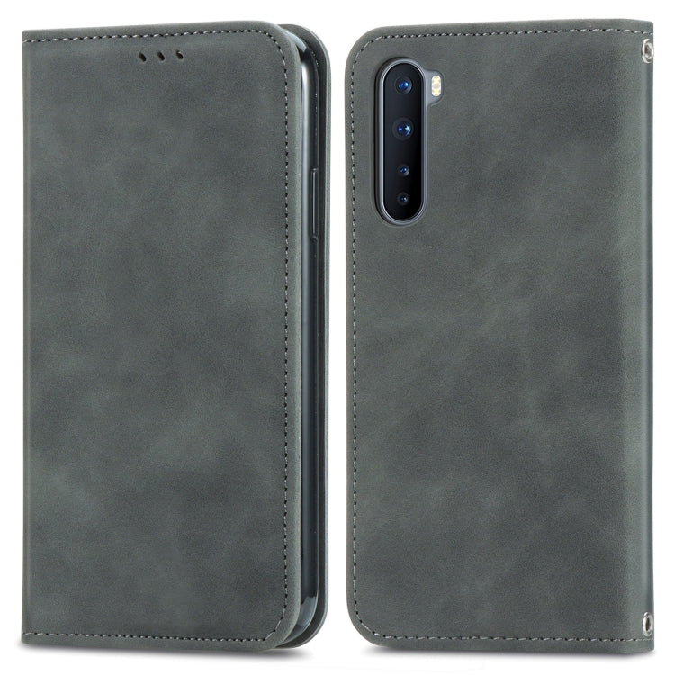 Retro Skin Feel Business Magnetic Horizontal Flip Leather Case With Holder & Card Slots & Wallet & Photo Frame, For Samsung Galaxy S20 FE, For OnePlus Nord, For OnePlus 8, For OnePlus 8 Pro