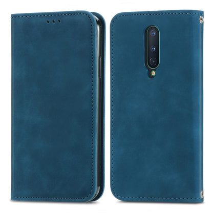 Retro Skin Feel Business Magnetic Horizontal Flip Leather Case With Holder & Card Slots & Wallet & Photo Frame, For Samsung Galaxy S20 FE, For OnePlus Nord, For OnePlus 8, For OnePlus 8 Pro