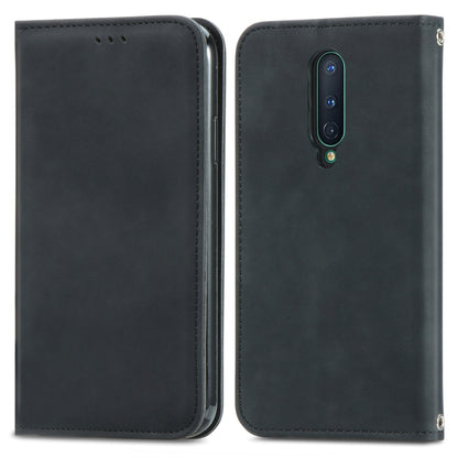 Retro Skin Feel Business Magnetic Horizontal Flip Leather Case With Holder & Card Slots & Wallet & Photo Frame, For Samsung Galaxy S20 FE, For OnePlus Nord, For OnePlus 8, For OnePlus 8 Pro