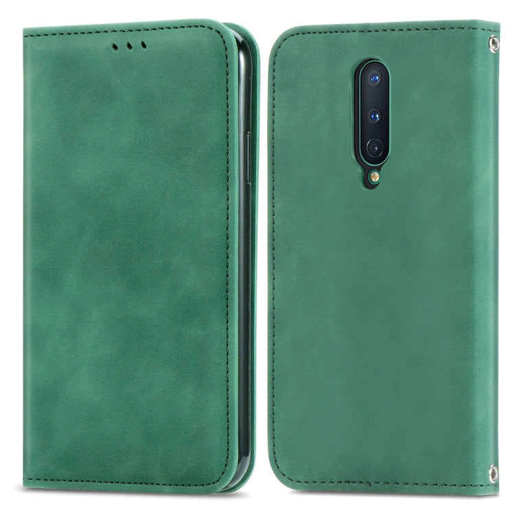 Retro Skin Feel Business Magnetic Horizontal Flip Leather Case With Holder & Card Slots & Wallet & Photo Frame, For Samsung Galaxy S20 FE, For OnePlus Nord, For OnePlus 8, For OnePlus 8 Pro