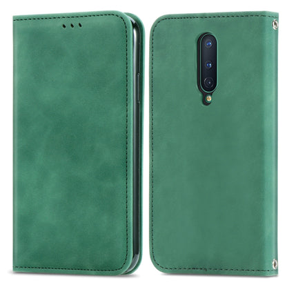 Retro Skin Feel Business Magnetic Horizontal Flip Leather Case With Holder & Card Slots & Wallet & Photo Frame, For Samsung Galaxy S20 FE, For OnePlus Nord, For OnePlus 8, For OnePlus 8 Pro
