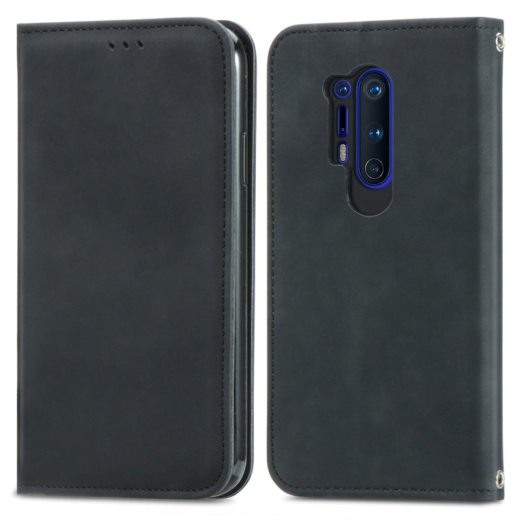 Retro Skin Feel Business Magnetic Horizontal Flip Leather Case With Holder & Card Slots & Wallet & Photo Frame, For Samsung Galaxy S20 FE, For OnePlus Nord, For OnePlus 8, For OnePlus 8 Pro