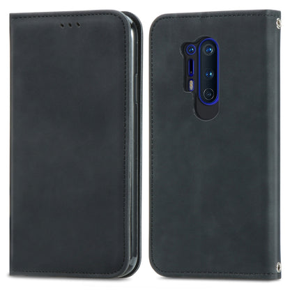 Retro Skin Feel Business Magnetic Horizontal Flip Leather Case With Holder & Card Slots & Wallet & Photo Frame, For Samsung Galaxy S20 FE, For OnePlus Nord, For OnePlus 8, For OnePlus 8 Pro