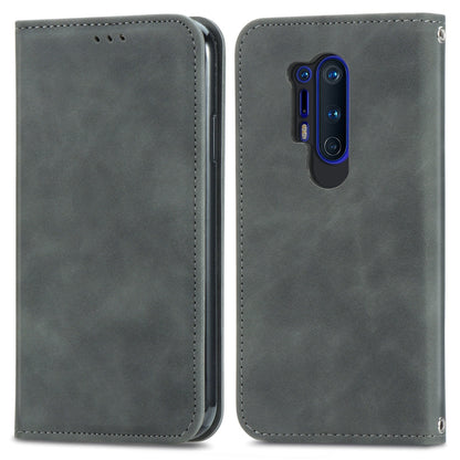 Retro Skin Feel Business Magnetic Horizontal Flip Leather Case With Holder & Card Slots & Wallet & Photo Frame, For Samsung Galaxy S20 FE, For OnePlus Nord, For OnePlus 8, For OnePlus 8 Pro