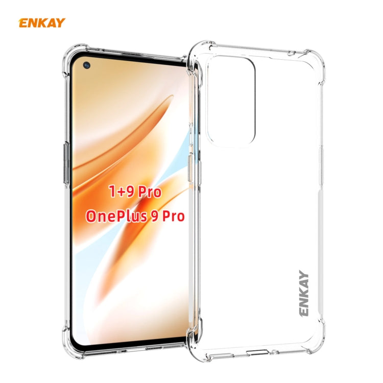 Hat-Prince ENKAY Clear TPU Shockproof Case Soft Anti-slip Cover, For Samsung Galaxy A32 5G, For Samsung Galaxy A52 5G, For OnePlus 9, For Samsung Galaxy A72 5G, For Xiaomi Mi 11, For OnePlus 9 Pro