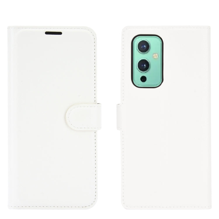 For OnePlus 9 Litchi Texture Horizontal Flip Protective Case with Holder & Card Slots & Wallet, For OnePlus 9
