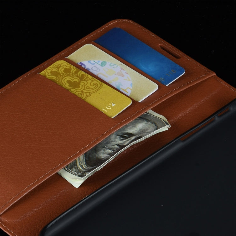 For OnePlus 9 Litchi Texture Horizontal Flip Protective Case with Holder & Card Slots & Wallet, For OnePlus 9