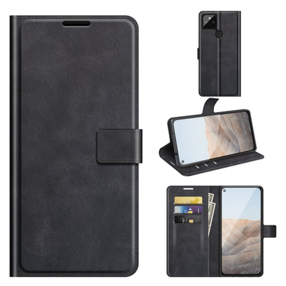 Retro Calf Pattern Buckle Horizontal Flip Leather Case with Holder & Card Slots & Wallet, For Xiaomi Poco F3 / Redmi K40, For Google Pixel 5A, For vivo X60