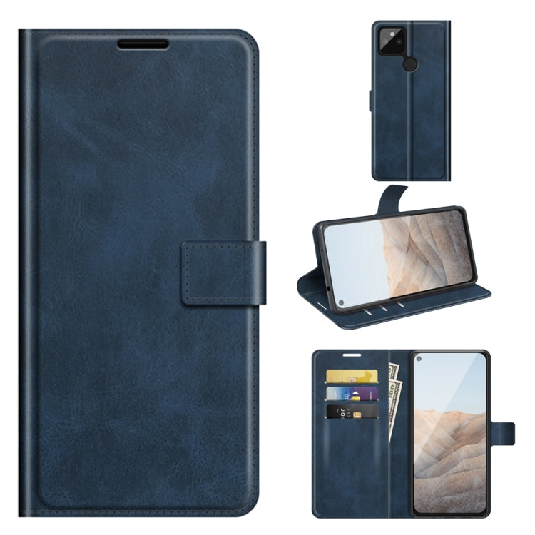 Retro Calf Pattern Buckle Horizontal Flip Leather Case with Holder & Card Slots & Wallet, For Xiaomi Poco F3 / Redmi K40, For Google Pixel 5A, For vivo X60