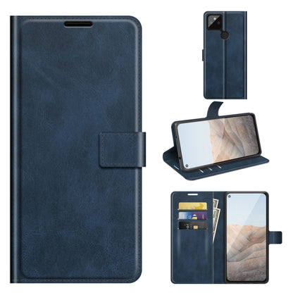 Retro Calf Pattern Buckle Horizontal Flip Leather Case with Holder & Card Slots & Wallet, For Xiaomi Poco F3 / Redmi K40, For Google Pixel 5A, For vivo X60