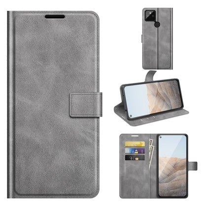 Retro Calf Pattern Buckle Horizontal Flip Leather Case with Holder & Card Slots & Wallet, For Xiaomi Poco F3 / Redmi K40, For Google Pixel 5A, For vivo X60