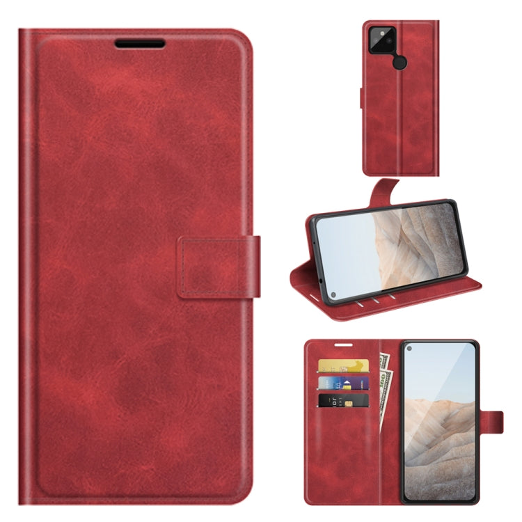 Retro Calf Pattern Buckle Horizontal Flip Leather Case with Holder & Card Slots & Wallet, For Xiaomi Poco F3 / Redmi K40, For Google Pixel 5A, For vivo X60