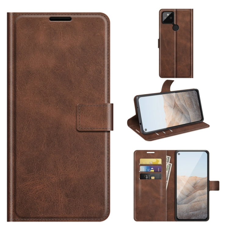 Retro Calf Pattern Buckle Horizontal Flip Leather Case with Holder & Card Slots & Wallet, For Xiaomi Poco F3 / Redmi K40, For Google Pixel 5A, For vivo X60