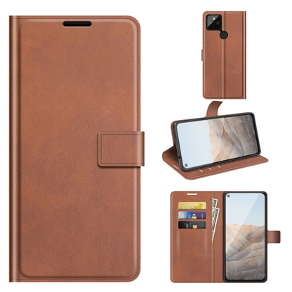 Retro Calf Pattern Buckle Horizontal Flip Leather Case with Holder & Card Slots & Wallet, For Xiaomi Poco F3 / Redmi K40, For Google Pixel 5A, For vivo X60