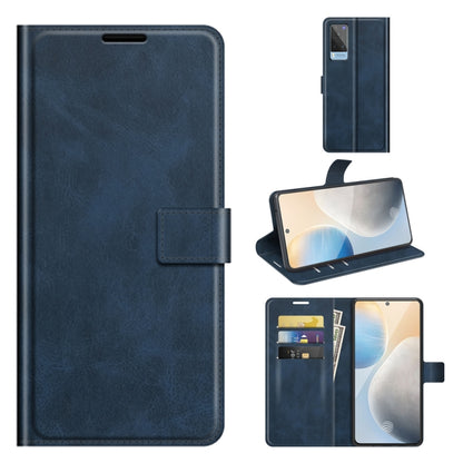 Retro Calf Pattern Buckle Horizontal Flip Leather Case with Holder & Card Slots & Wallet, For Xiaomi Poco F3 / Redmi K40, For Google Pixel 5A, For vivo X60